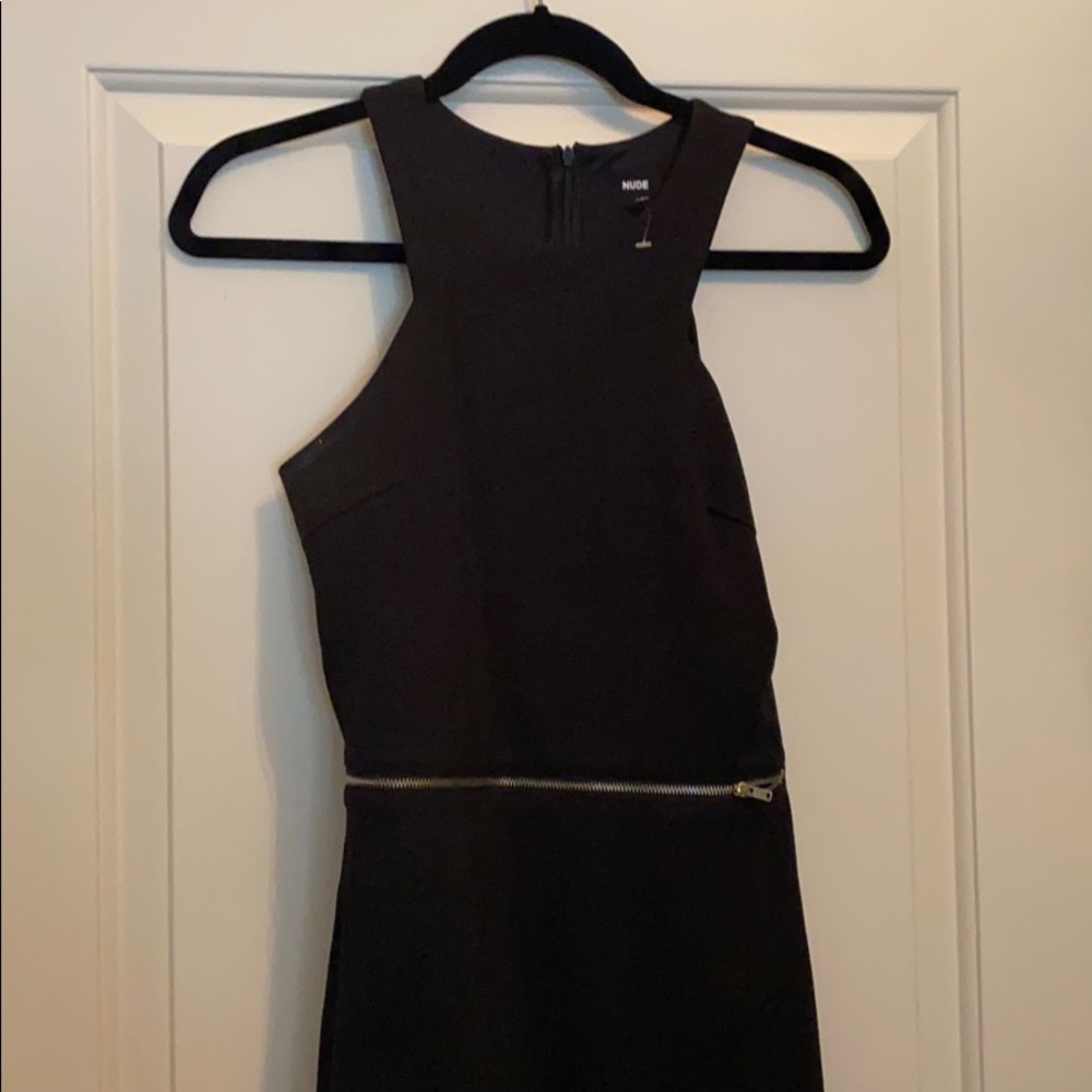 NUDE black dress